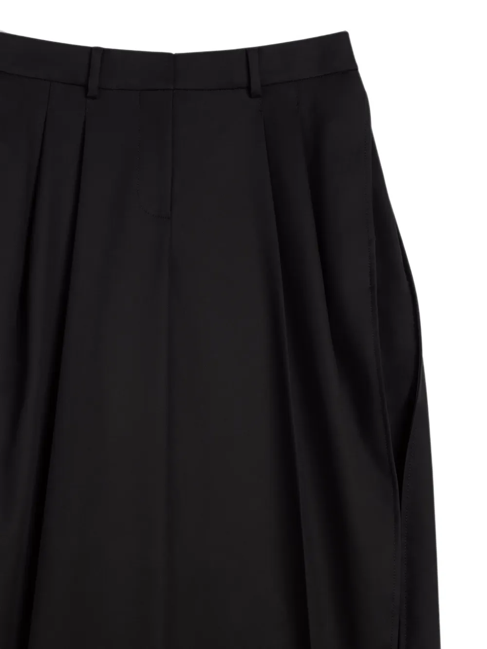Givenchy Katoenen twill broek met ballonpijpen Zwart
