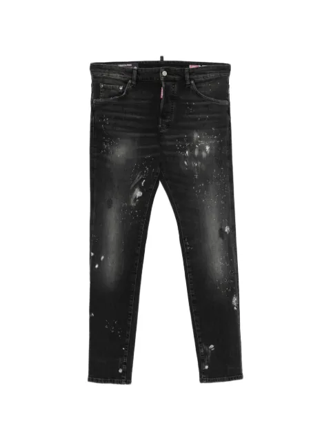DSQUARED2 distressed-finish faded-effect jeans