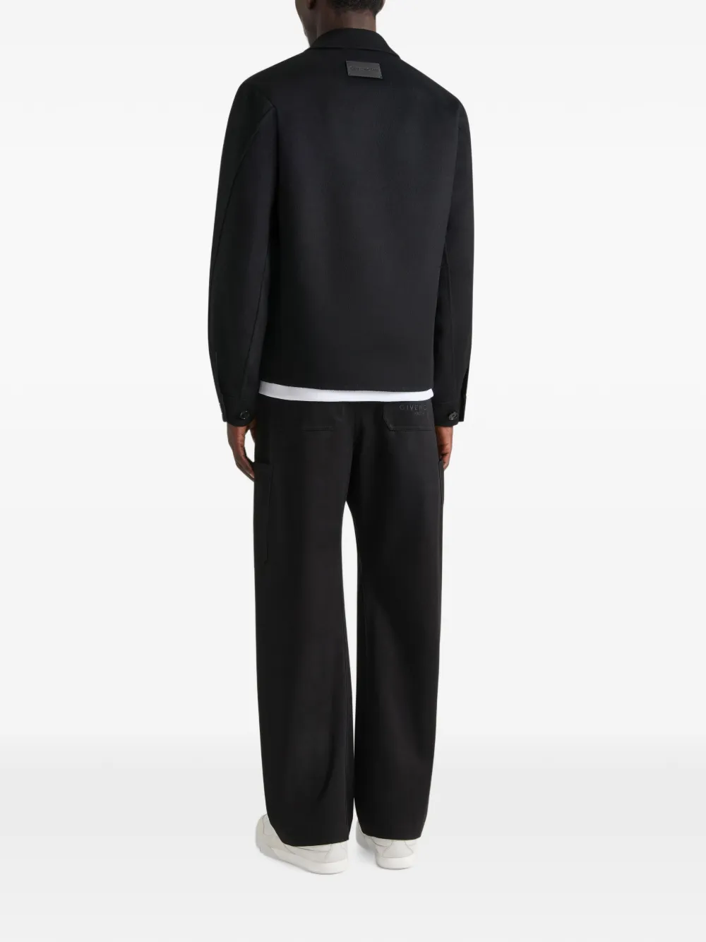 Givenchy Couture Seam blouse van wol en kasjmier Zwart