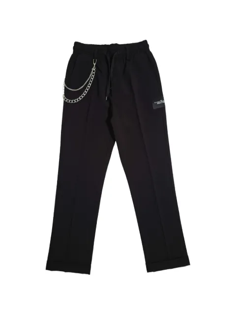 John Richmond Junior pantalones con cordones en la pretina