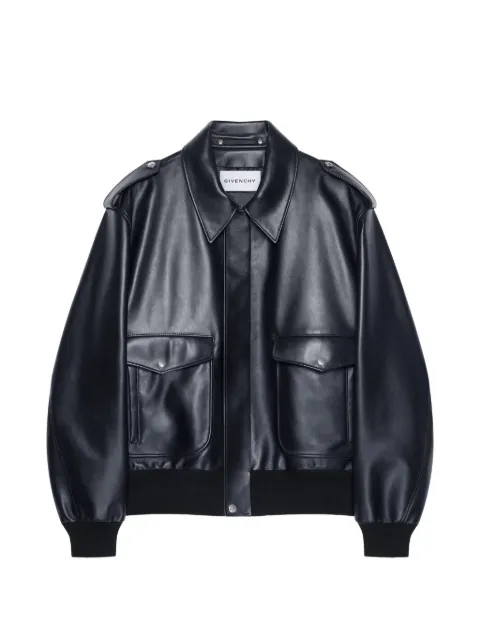 Givenchy pilot jacket in leather