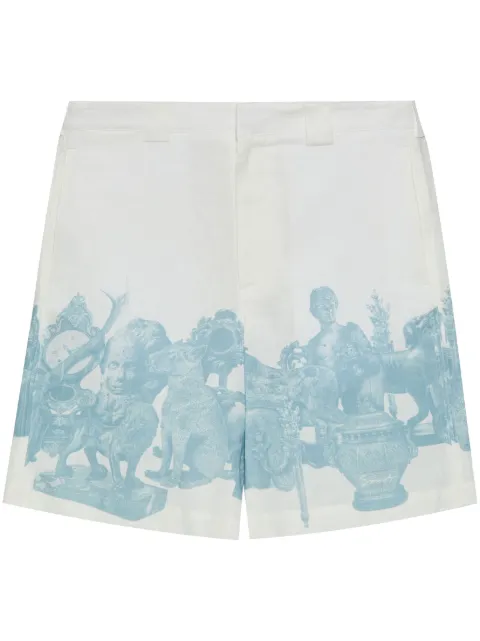 Givenchy bermuda en lin à imprimé Hubert