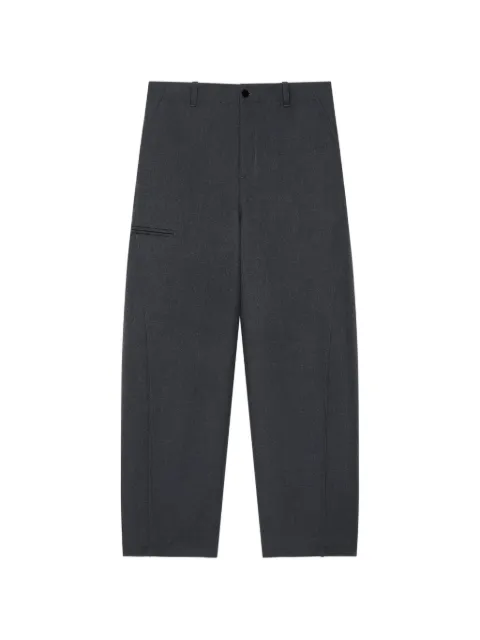 Givenchy Couture Seam checked-reverse trousers