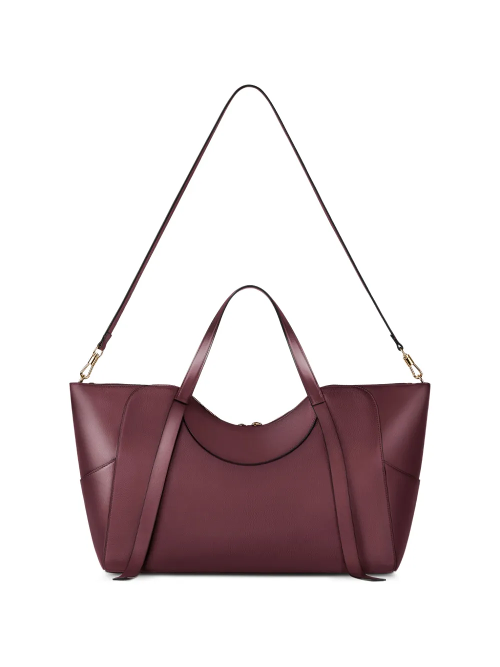 Givenchy Grote The Snatch tas van bewerkt leer Rood
