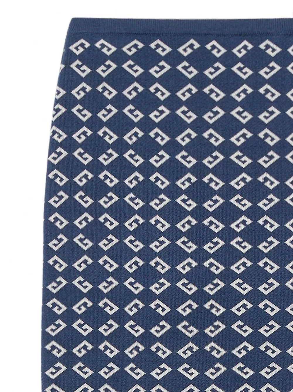 Givenchy Rok met monogram-jacquard Blauw