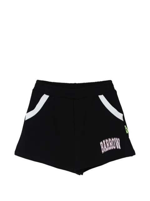 Barrow kids logo-patch jersey shorts