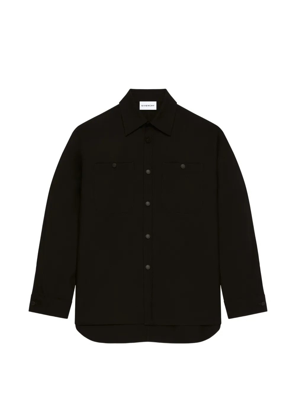 Givenchy Couture Seam Hemd aus Flanell - Schwarz