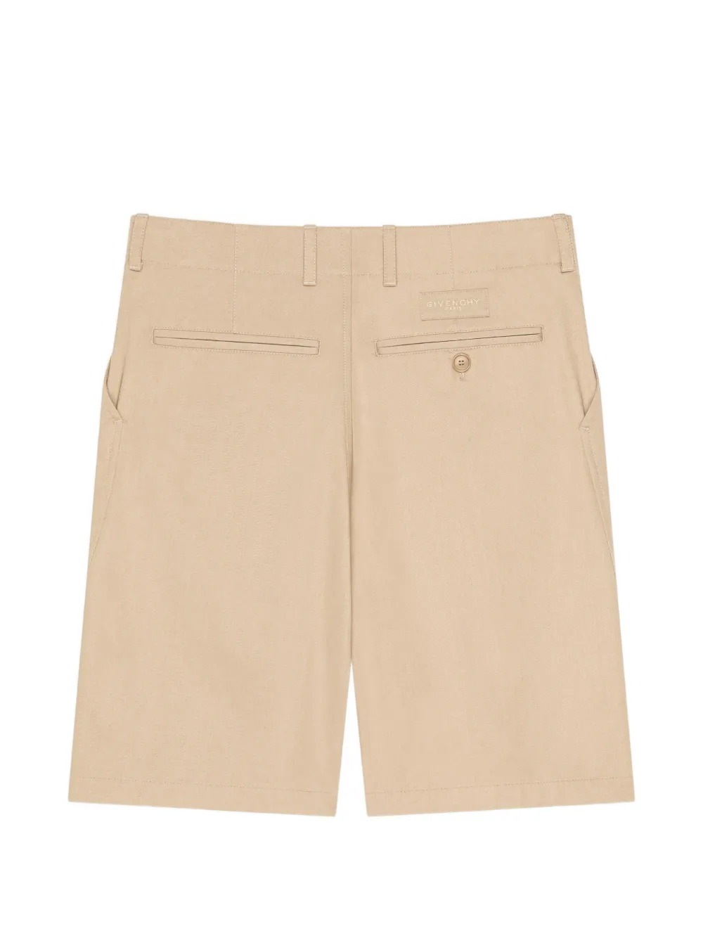 Givenchy Couture Seam katoenen chino bermuda shorts Beige