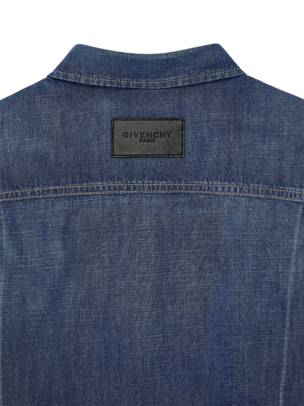 Givenchy Denim overhemd met omslag Blauw