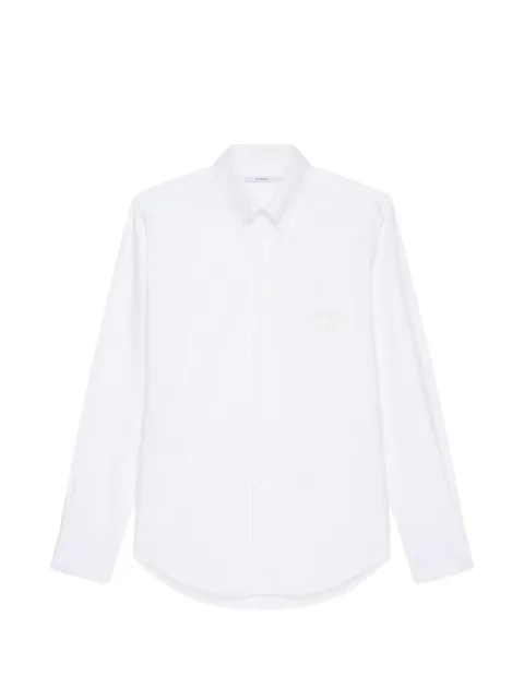 Givenchy Camisa oxford Paris com bordado
