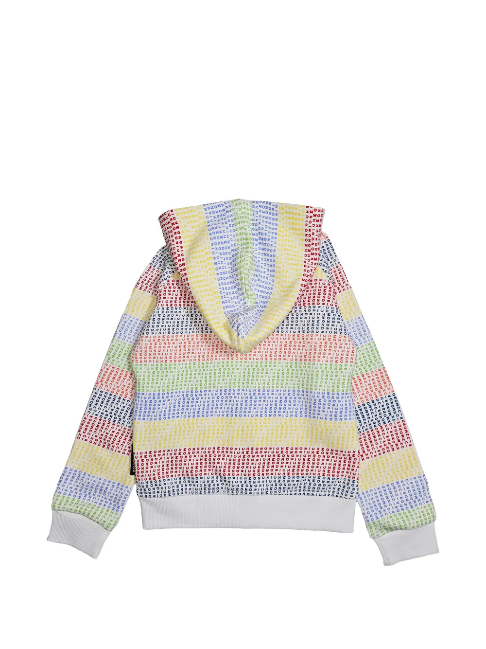John Richmond Junior Hoodie met logoprint en rits Wit