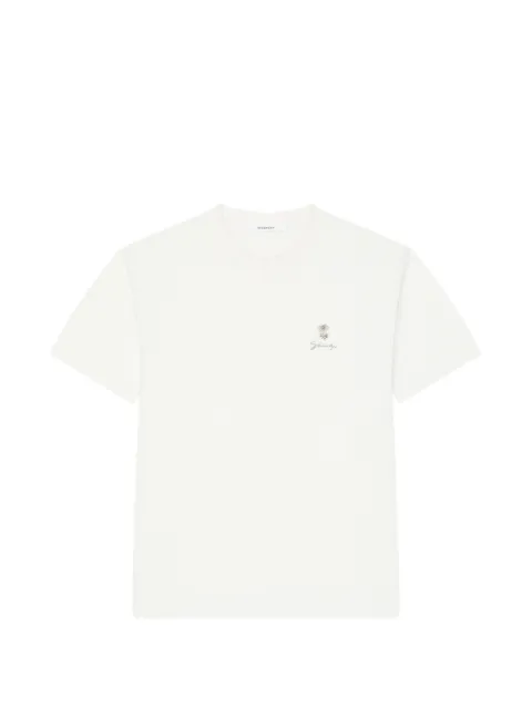 Givenchy T-shirt in knit with pearl embroidery