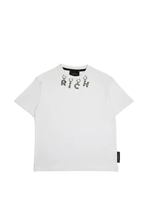 John Richmond Junior t-shirt à breloques logo