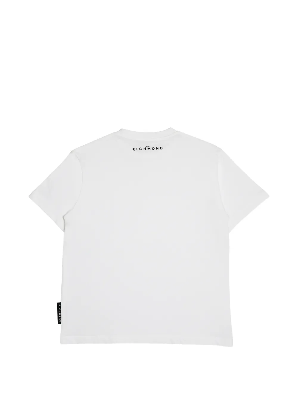 John Richmond Junior T-shirt verfraaid met bedel Wit