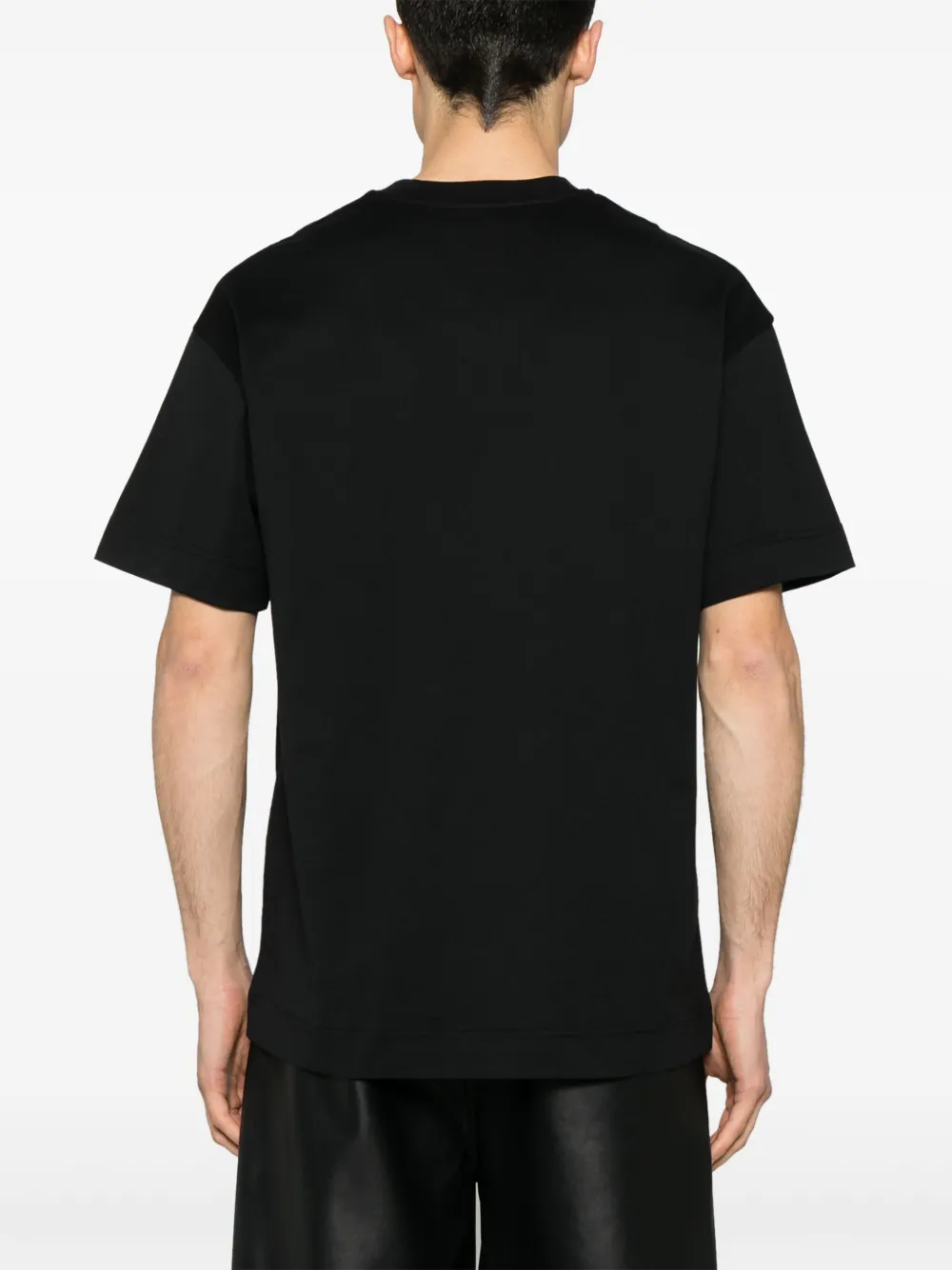 Givenchy Katoenen T-shirt met eenhoorn-borduurwerk Zwart
