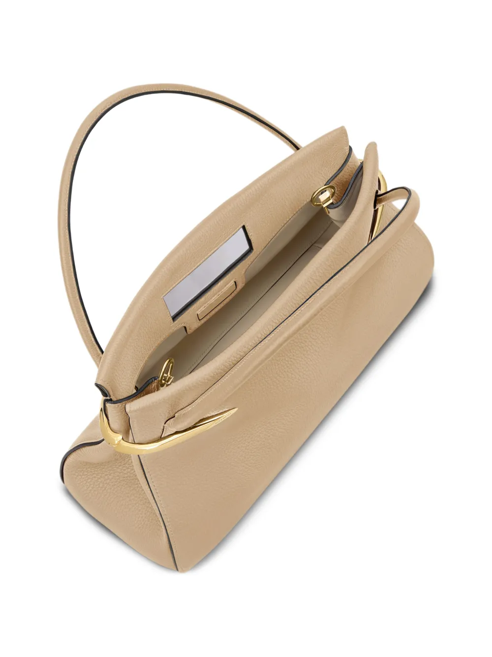 Givenchy Medium Pinch leren tas Beige