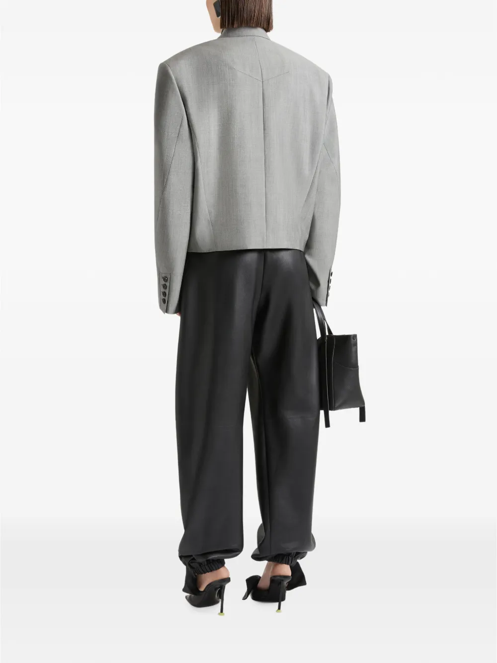 Givenchy Joggingbroek van nappaleer Zwart