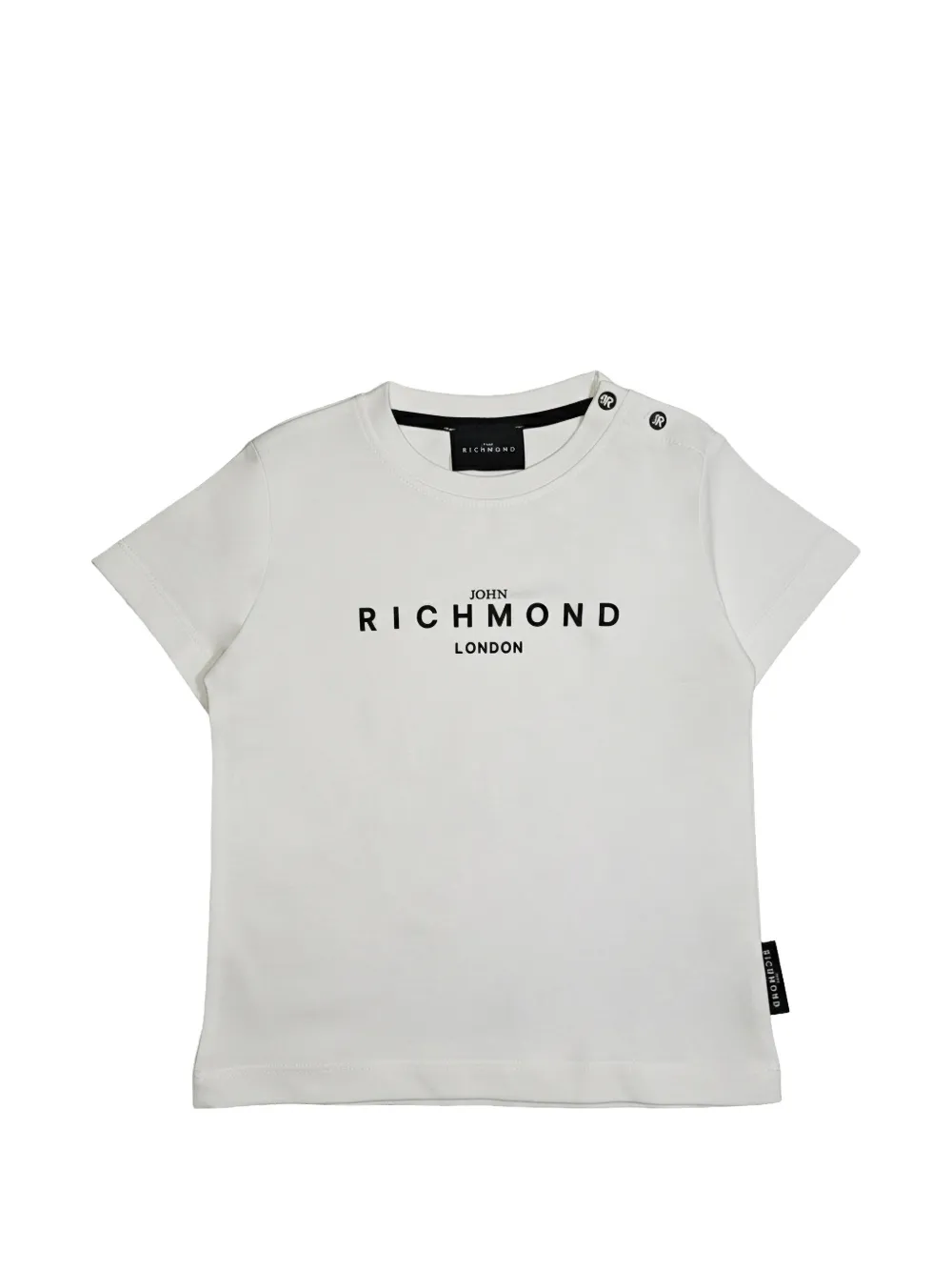 John Richmond Junior T-shirt con logo - Toni neutri