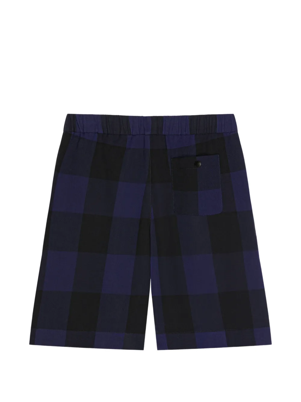 Givenchy Geruite wollen bermuda shorts Blauw