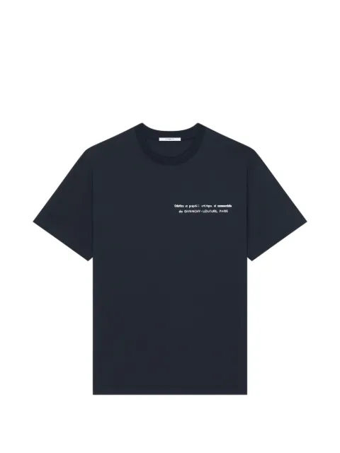 Givenchy T-shirt in cotton with archives print