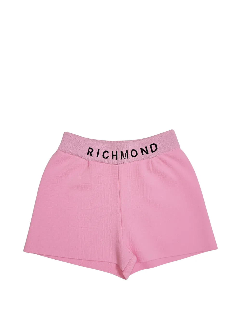 John Richmond Junior Shorts con banda logata - Rosa
