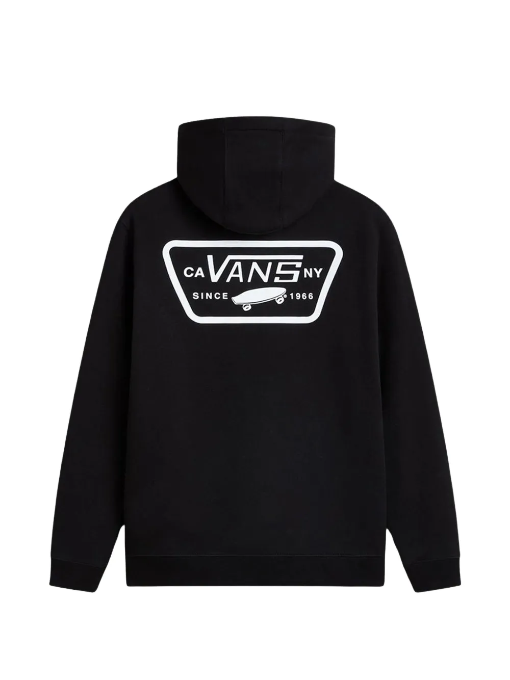 Vans Kids Hoodie met logodetail en lange mouwen Zwart