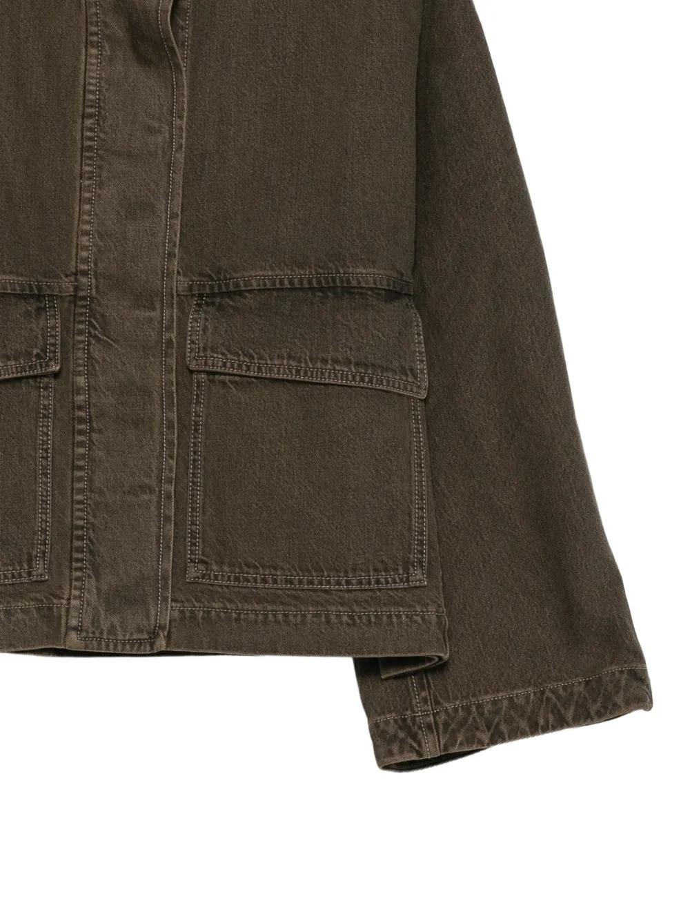 Christian Wijnants Denim jack Groen