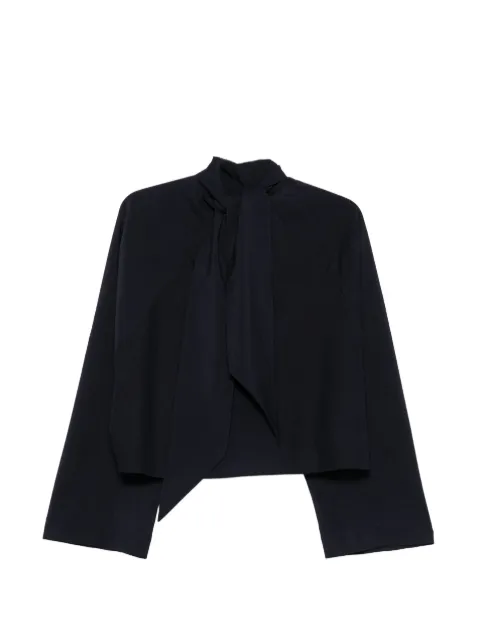 Christian Wijnants pussy-bow long-sleeve blouse