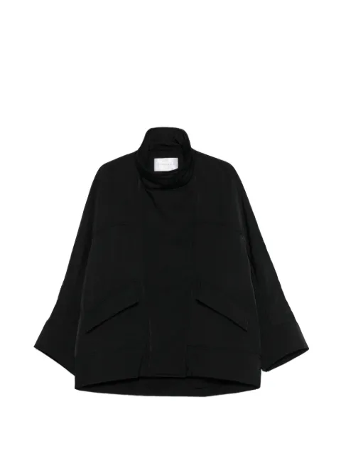 Christian Wijnants high-neck flap-pocket coat