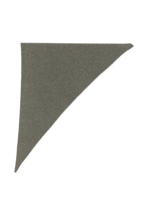 Christian Wijnants ribbed-knit triangular scarf