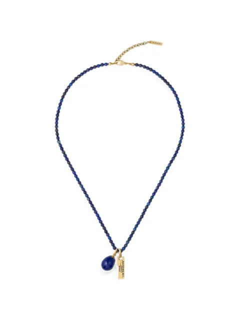 Givenchy collier Tape en lapis-lazuli, métal et résine
