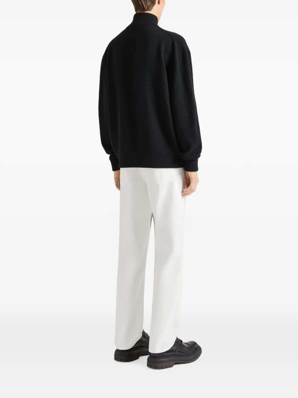 Givenchy Trui met logopatch Zwart