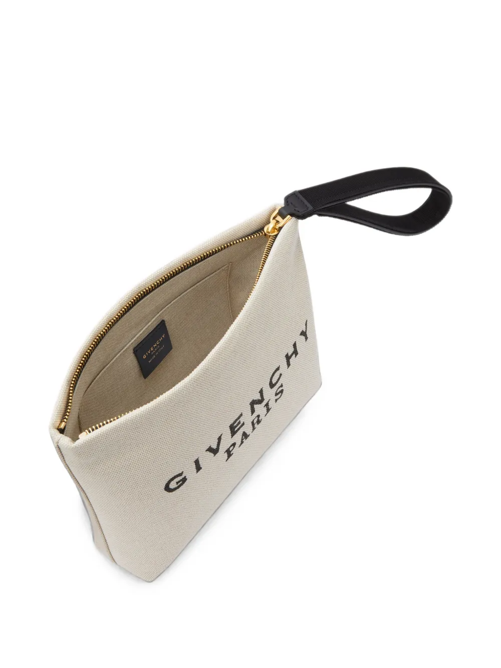 Givenchy GIVENCHY キャンバス ポーチ | ニュートラル | FARFETCH JP