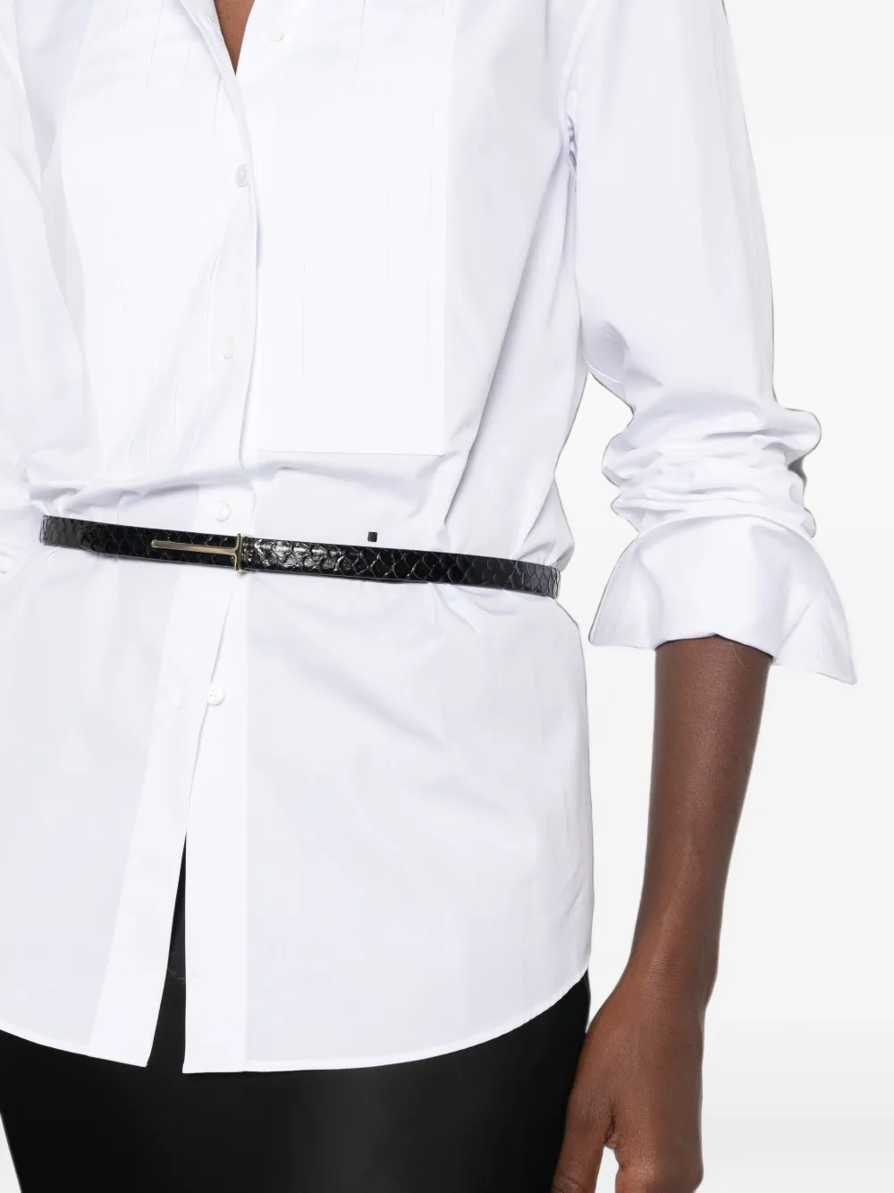 FENDI Popeline overhemd Wit
