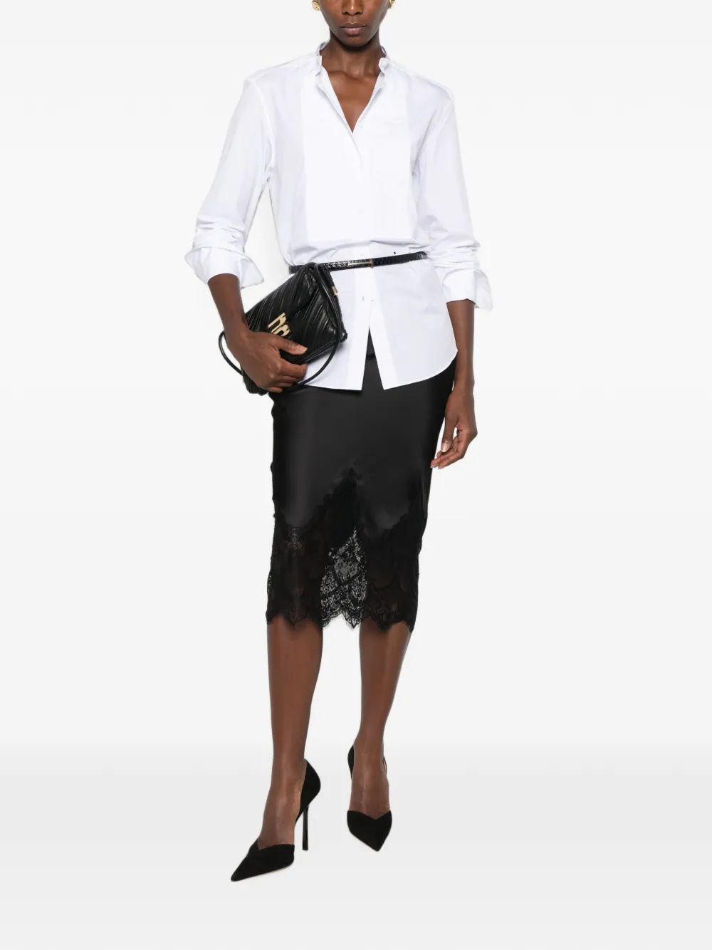 FENDI Popeline overhemd Wit