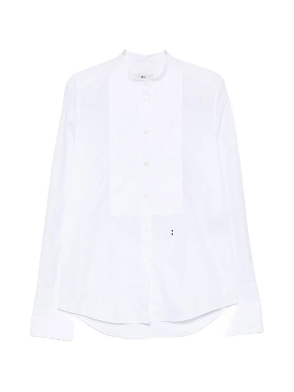 FENDI long-sleeve buttoned shirt - Bianco