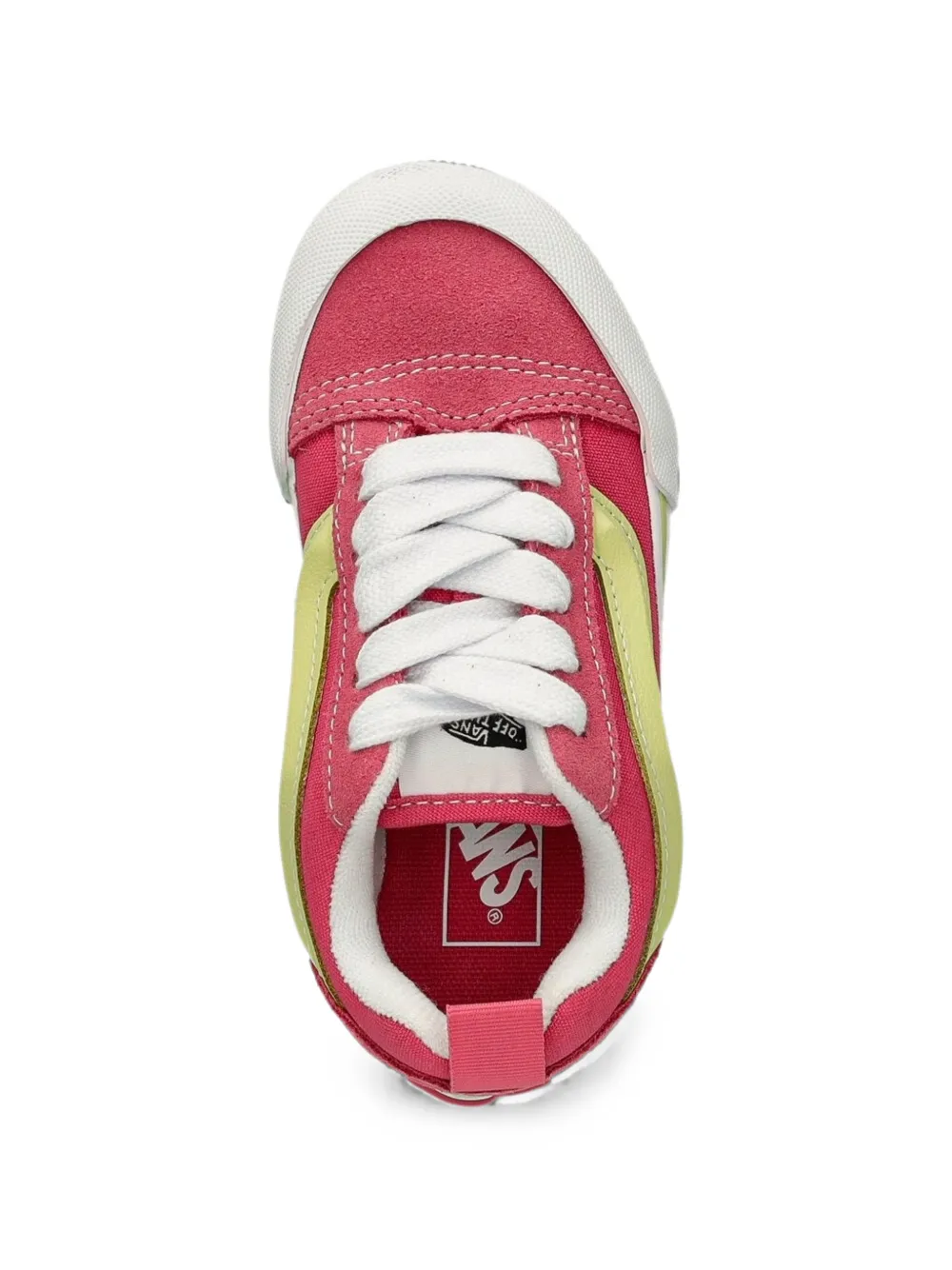 Vans Kids Knu Skool sneakers met elastische veters Roze