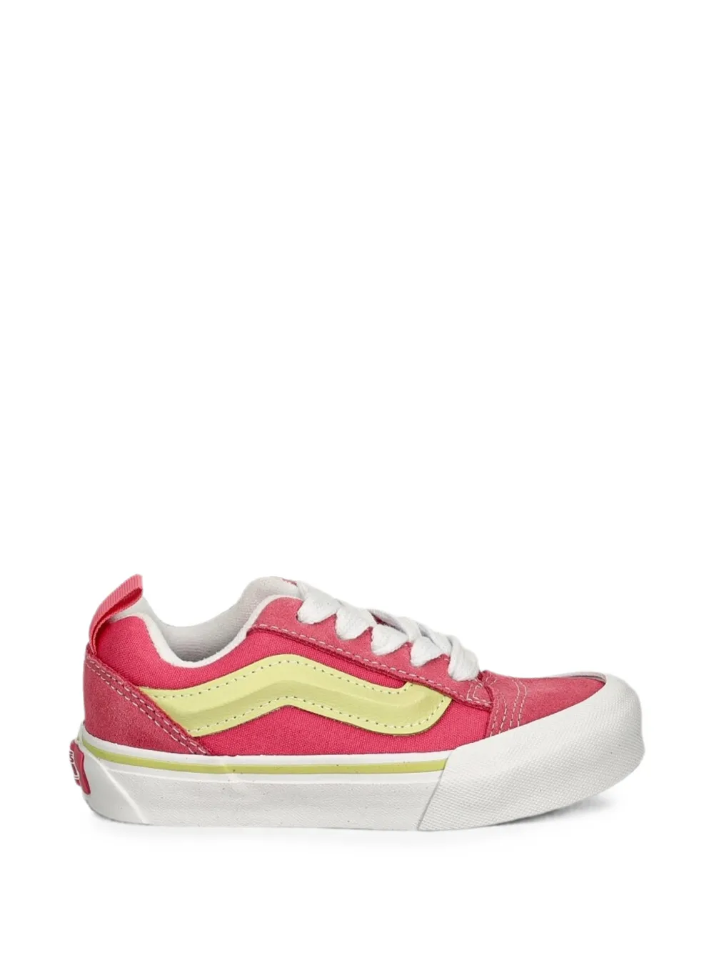 Vans Kids Knu Skool sneakers met elastische veters Roze