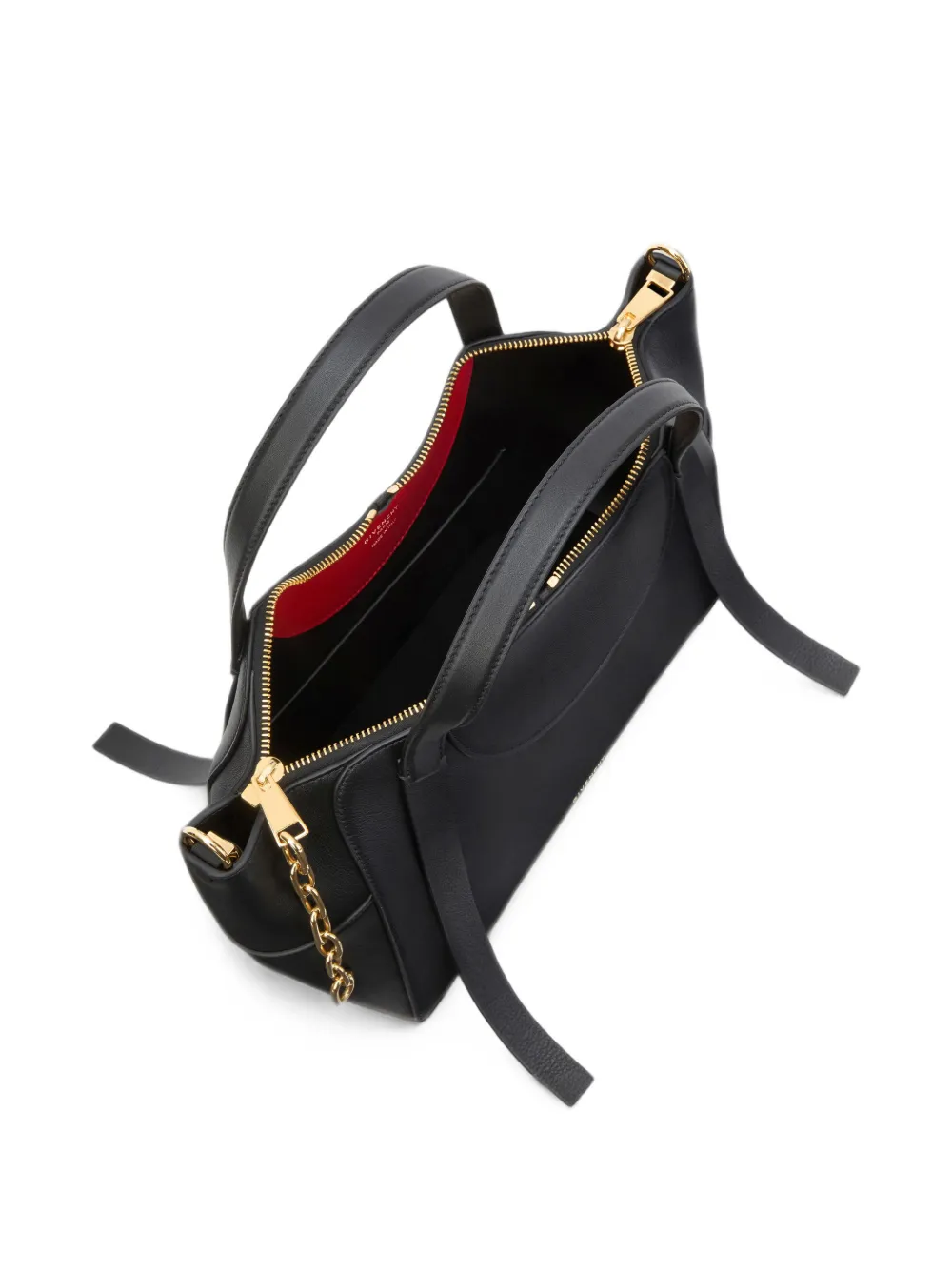 Givenchy Medium The Snatch tas van bewerkt leer Zwart