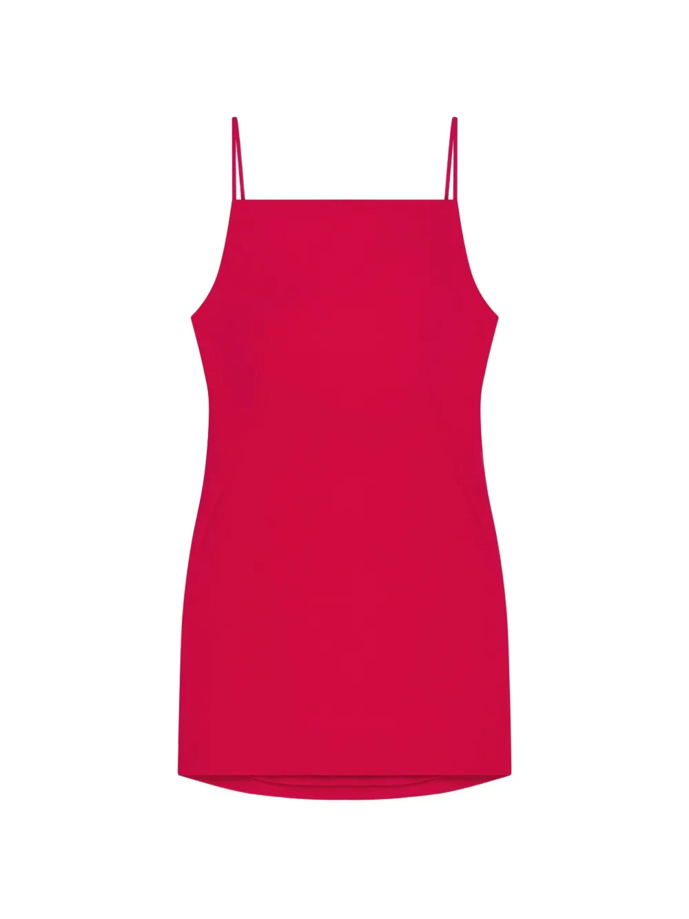 Givenchy sliced mini dress in crepe cady - Rosa
