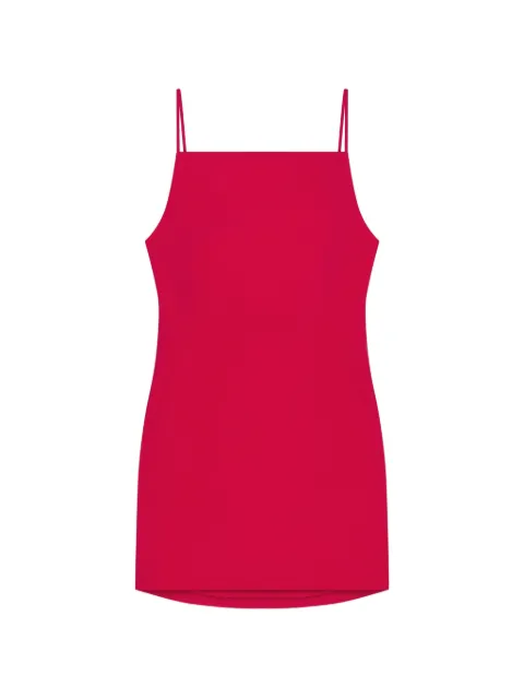 Givenchy sliced mini dress in crepe cady