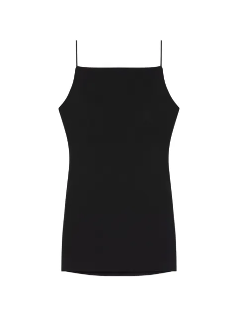 Givenchy sliced mini dress in crepe cady