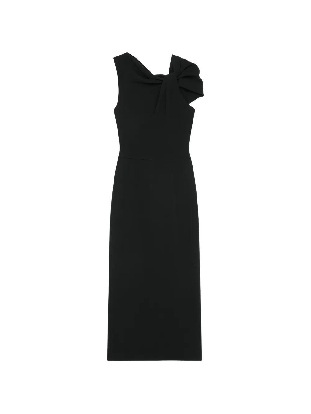 Givenchy draped pencil dress in crepe cady