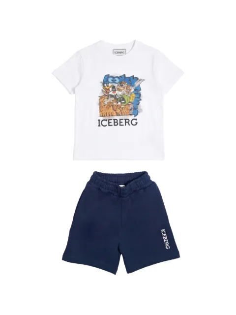 Iceberg Kids x Looney Tunes graphic-print shorts and T-shirt set