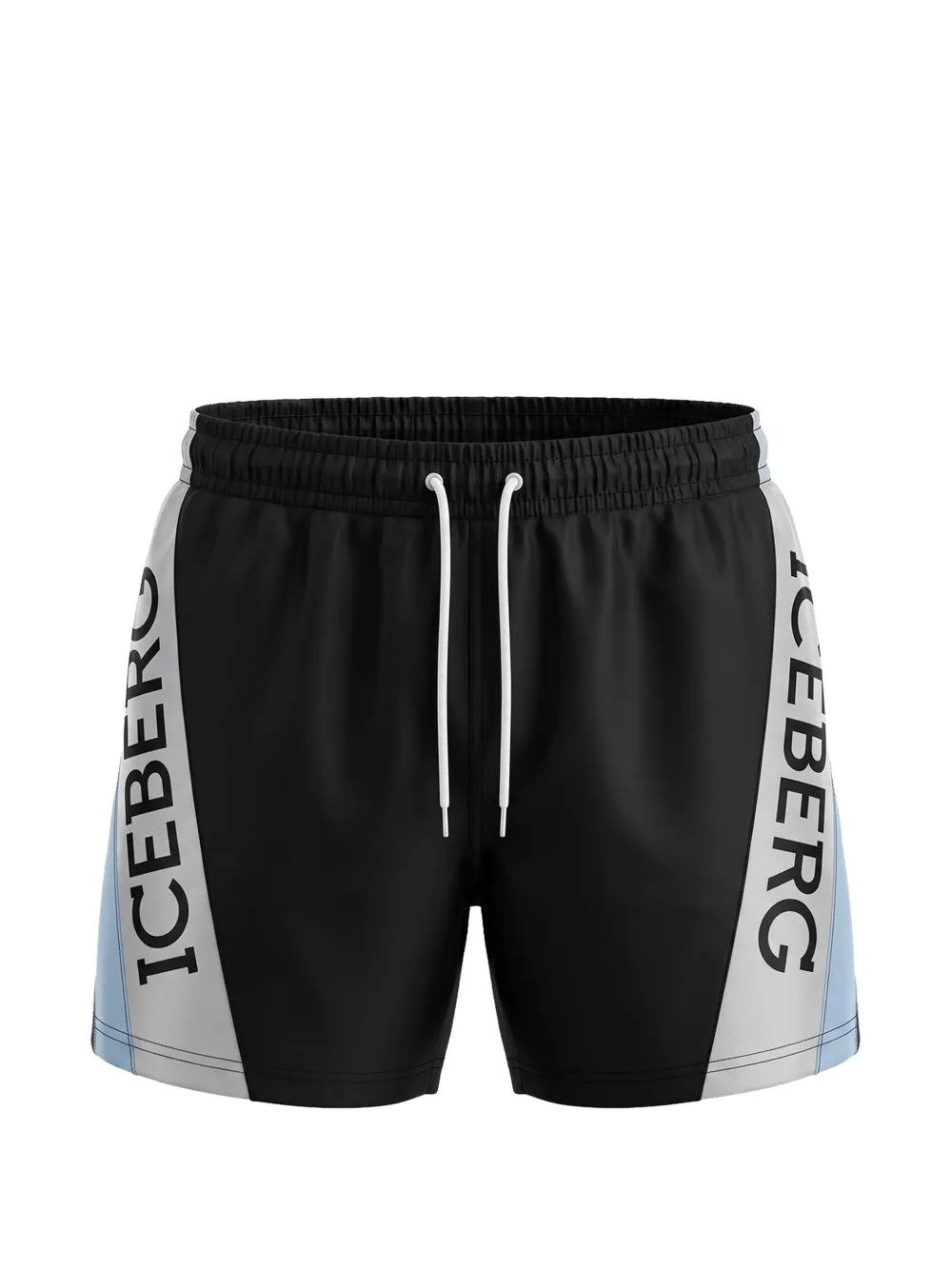 Iceberg Kids Costume da bagno con coulisse - Nero
