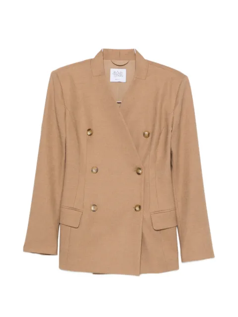 LE SULLY STUDIO double-breasted padded-shoulder blazer