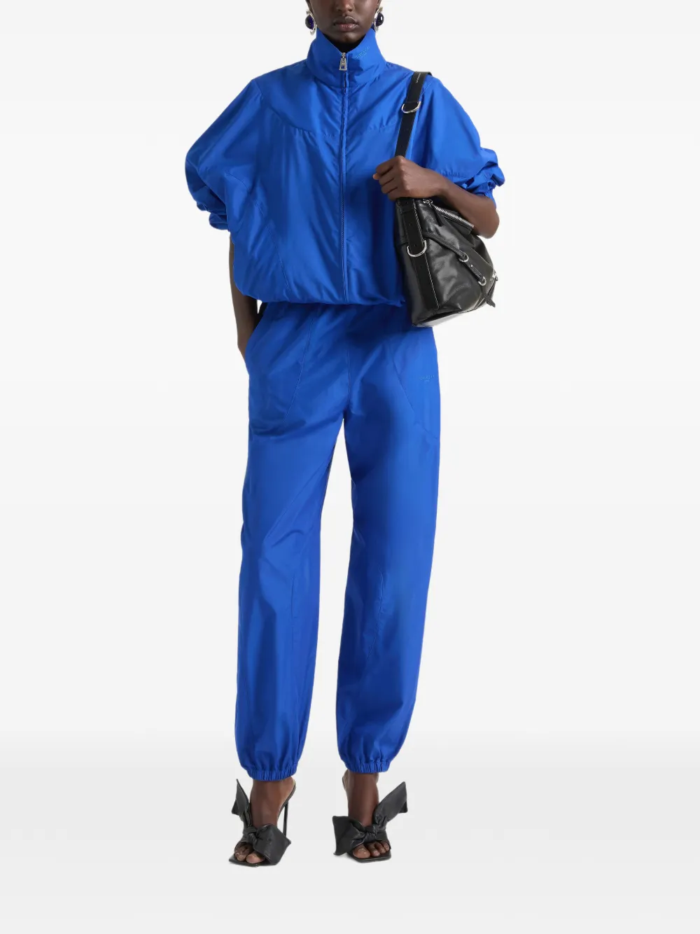 Givenchy Blouson in technical cotton Blauw