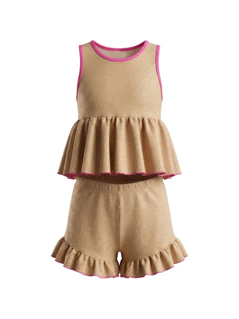 4GIVENESS KIDS ラッフル ショートパンツ セット