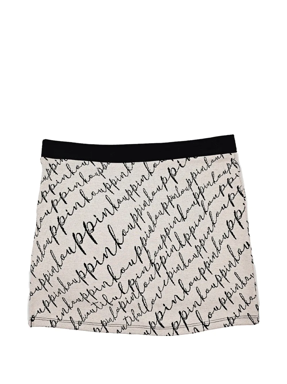 Pinko Kids Mini-rok met logoprint Roze