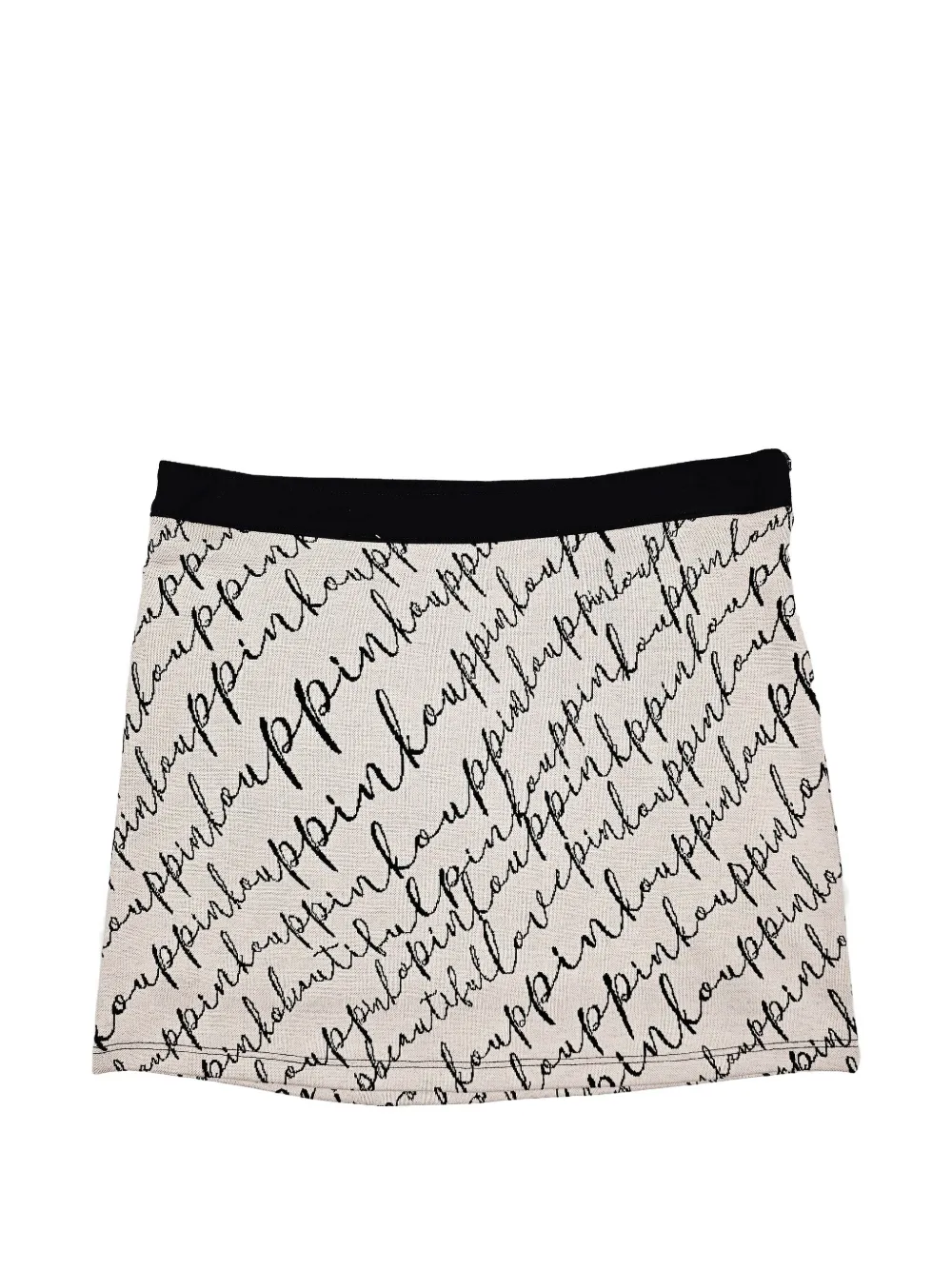 Pinko Kids Mini-rok met logoprint Roze